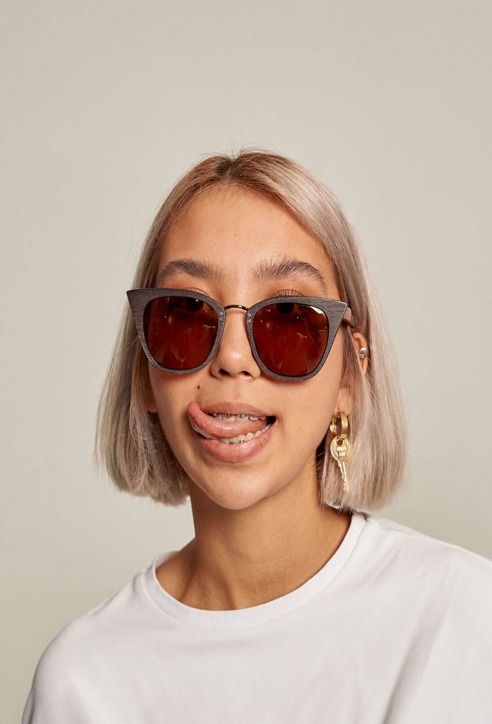 Очки PUSSY CAT 6+ Brown wood - фото 100081