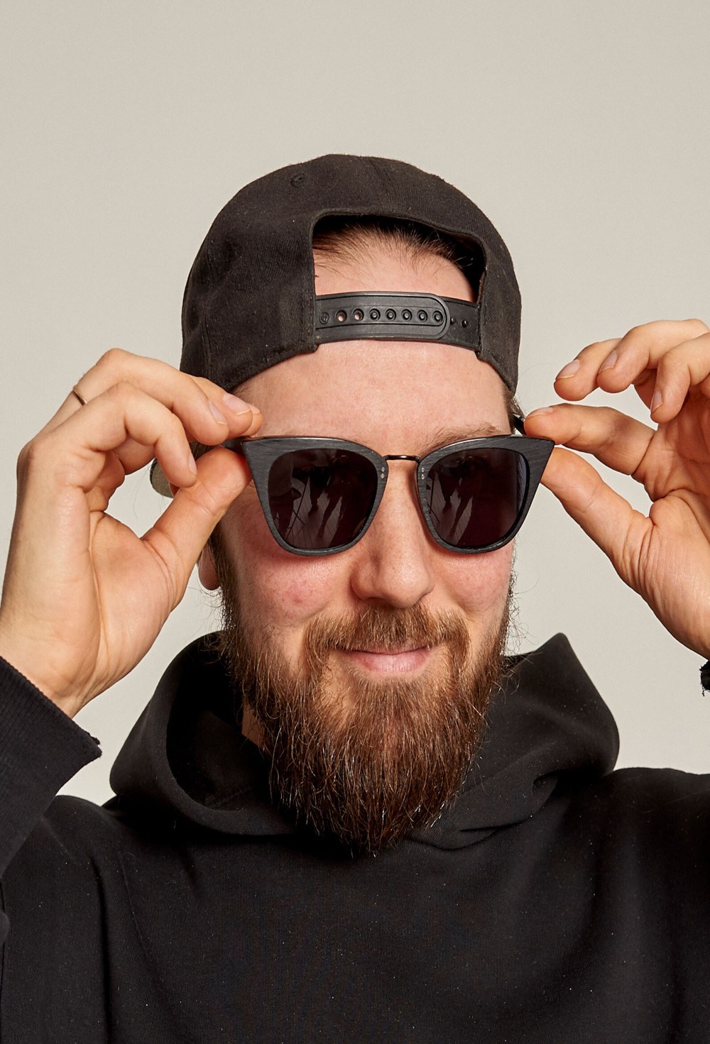 Очки PUSSY CAT 6+ Black wood - фото 100099