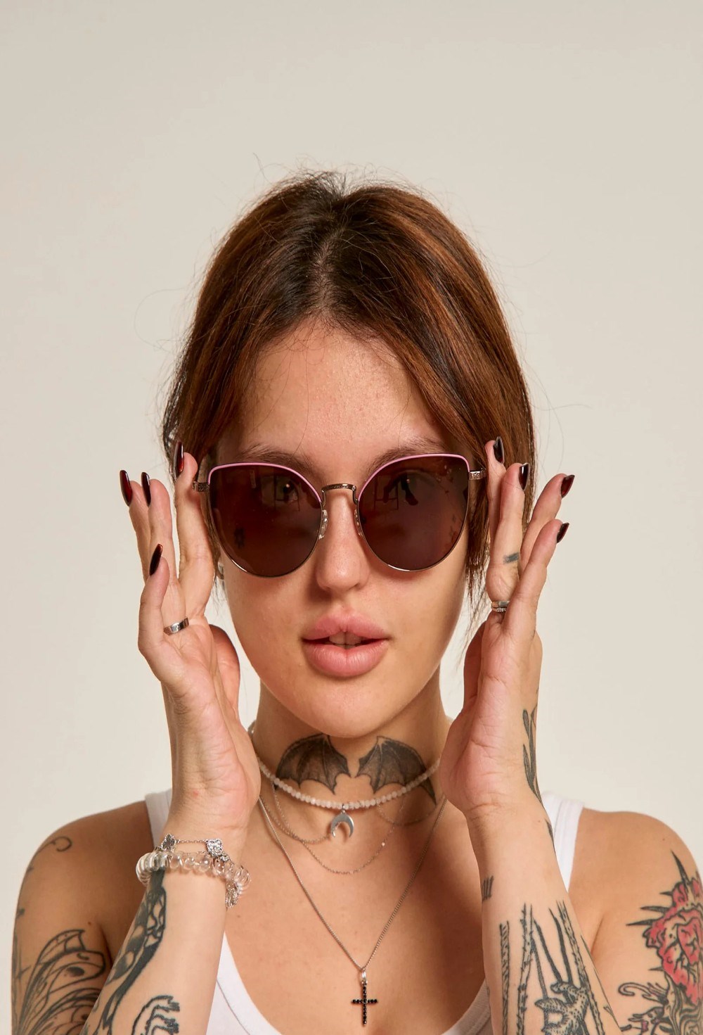 Очки BIG KISS Brown-Pink - фото 100297