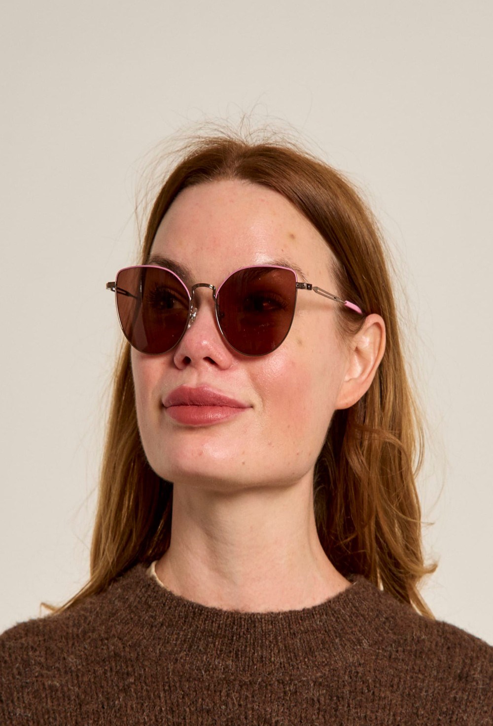 Очки BIG KISS Brown-Pink - фото 100299