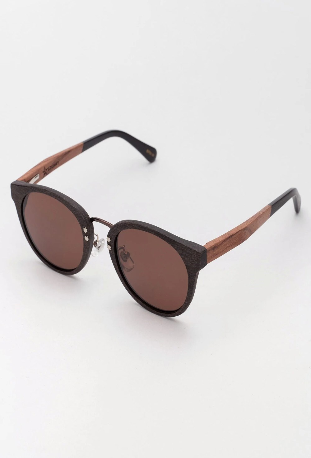 Очки Moon 7 Brown wood - фото 100423