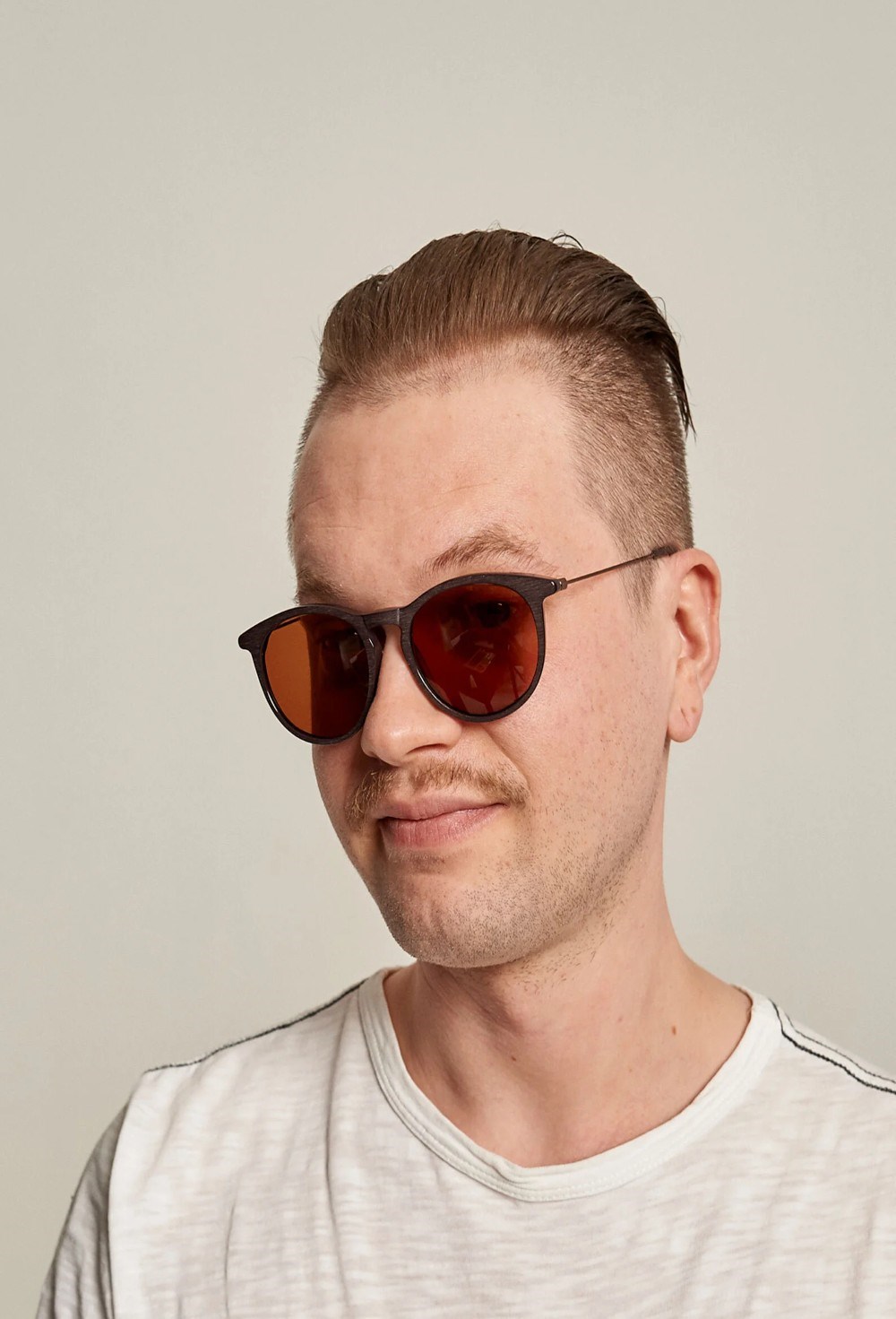 Очки Baby Moon Brown Wood - фото 100661