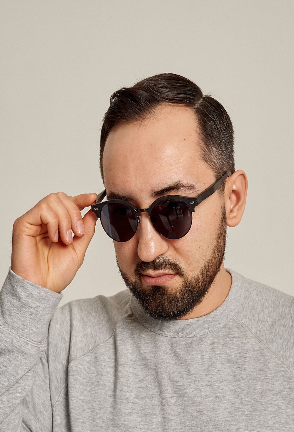 Очки JERRY 8 Black wood - фото 100838