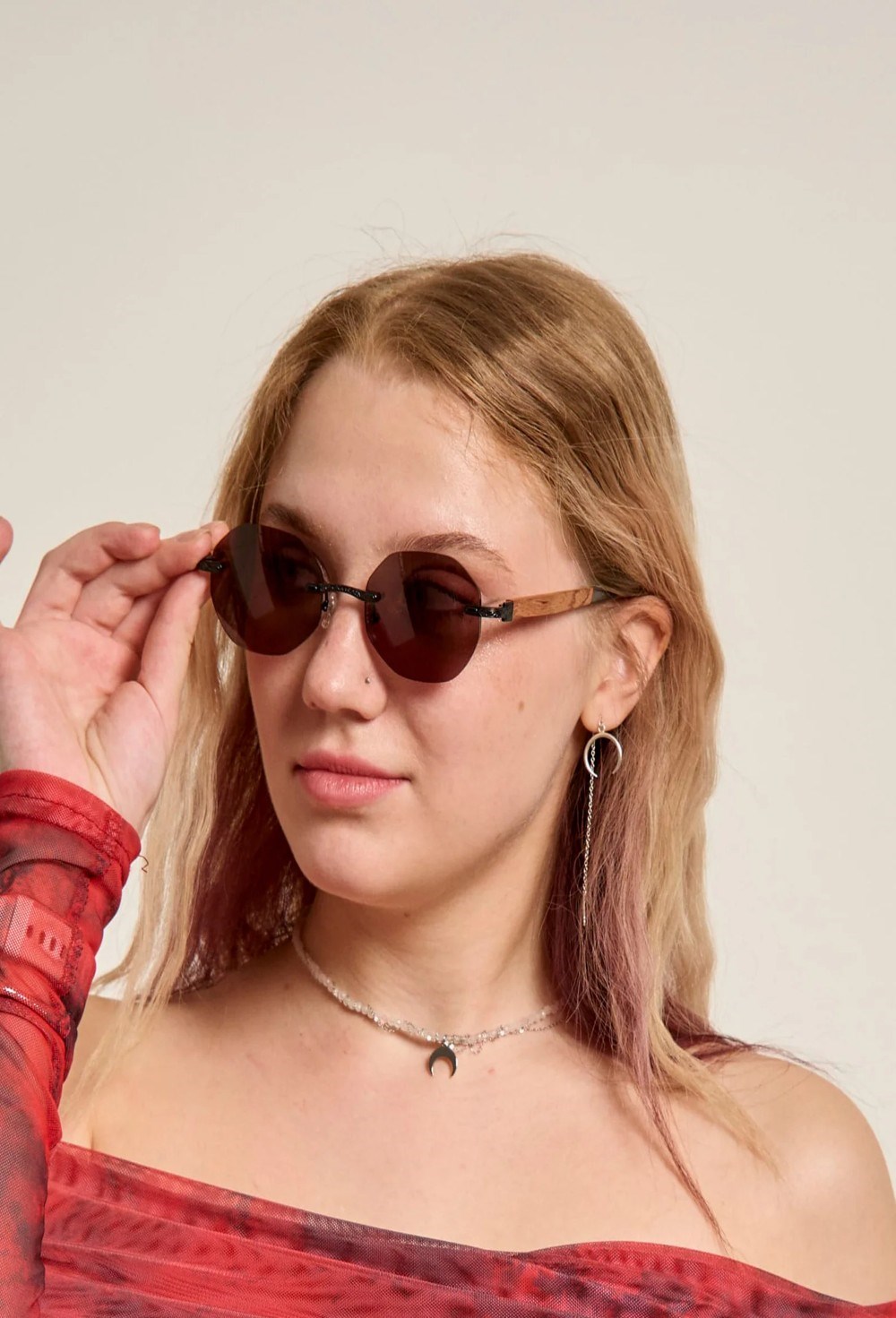 Очки FREE FLOW RING DONG Brown - фото 100904