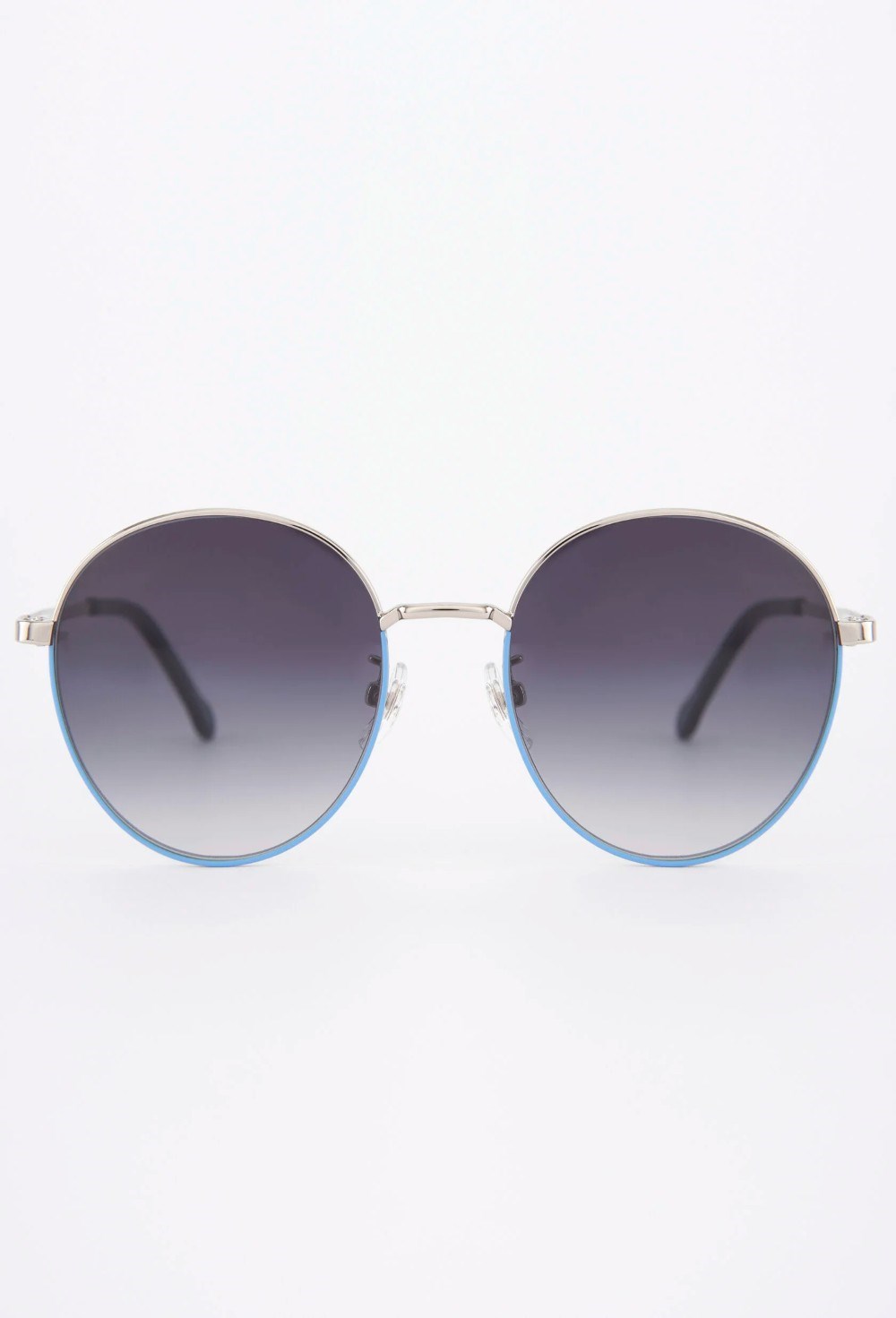 Очки ROUND 2 Silver-Blue SG1 - фото 101511