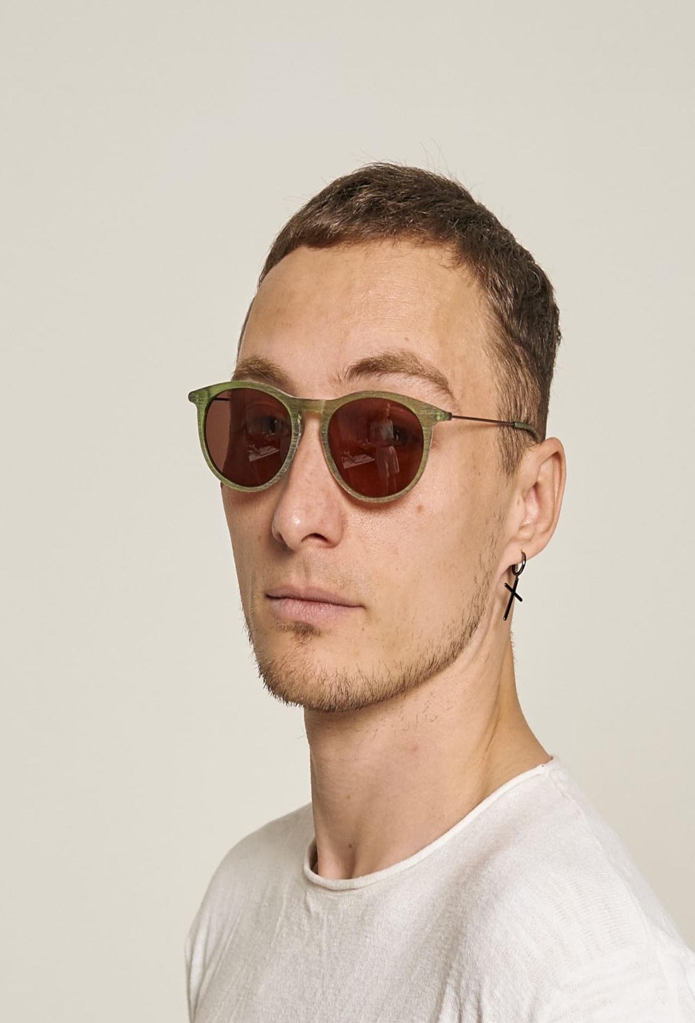 Очки BABY MOON Green wood - фото 101613