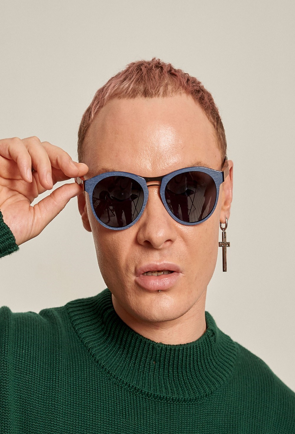 Очки PLUTO 6 Blue wood - фото 101630