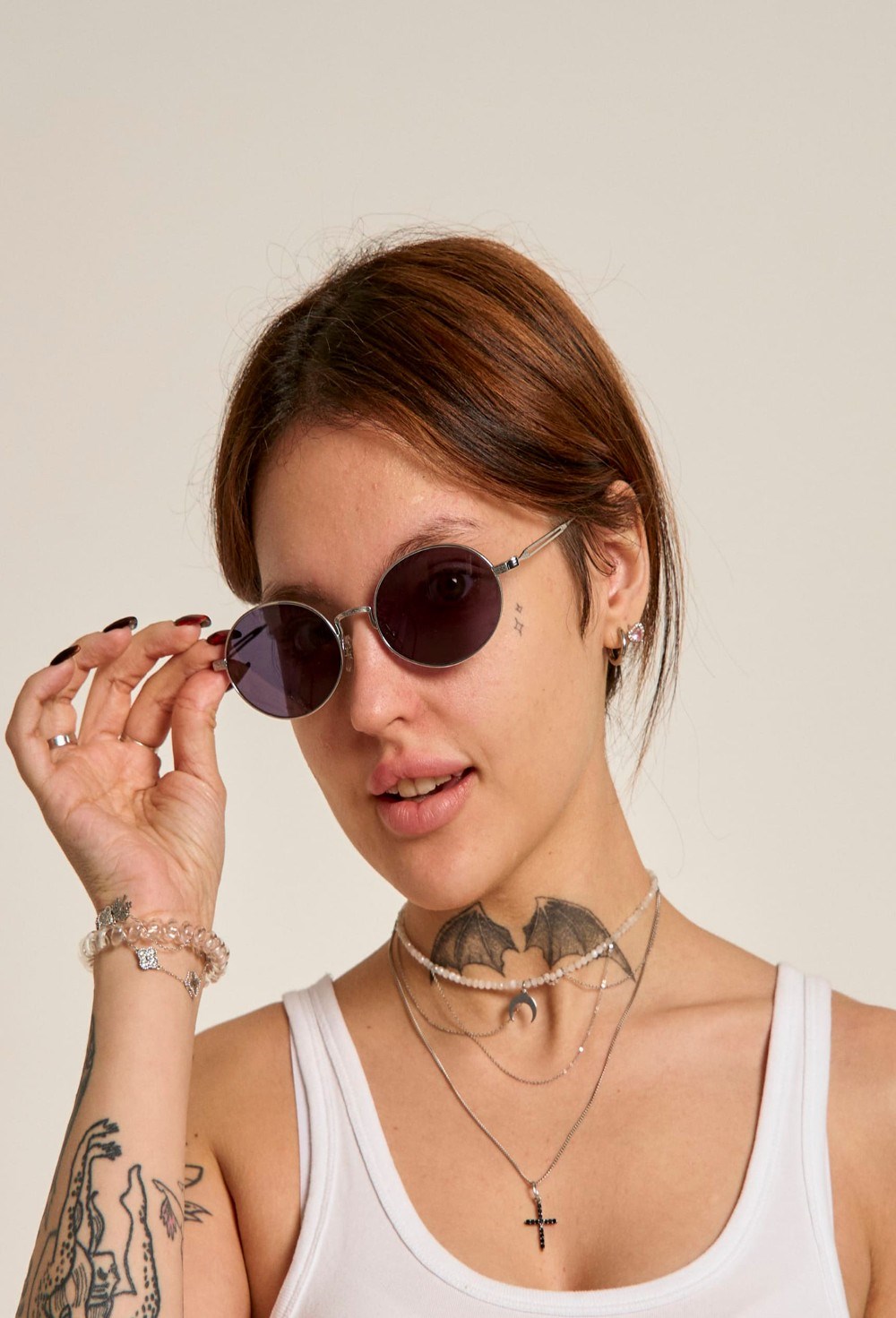 Очки OVAL Silver - фото 101683