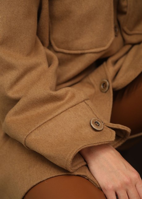 Пальто-рубашка - фото 10176