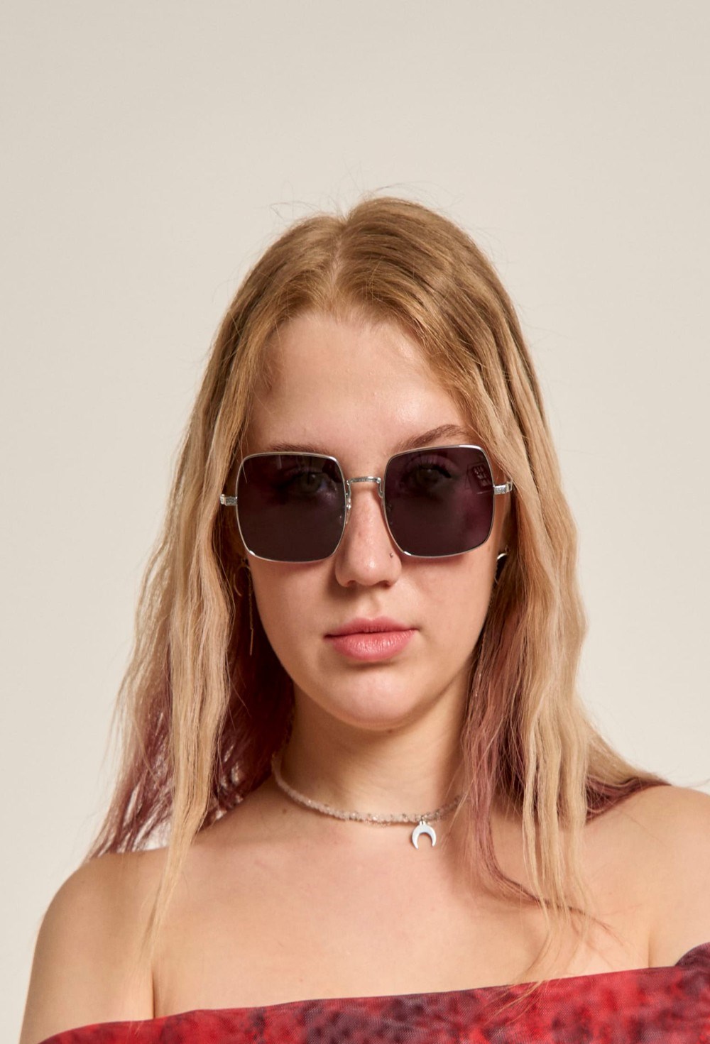 Очки SQUARE Silver - фото 101785