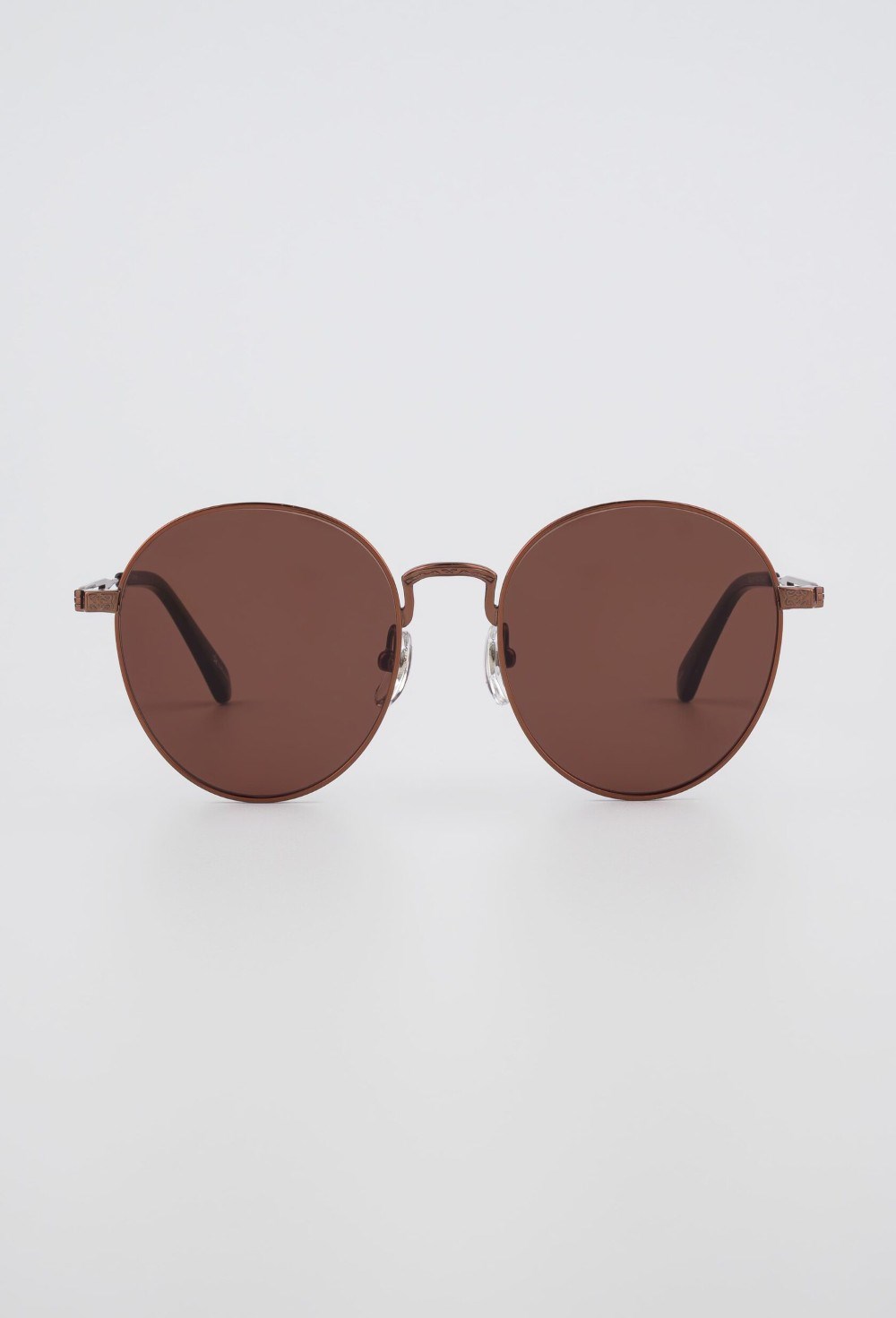 Очки ROUND 3 Brown - фото 101837