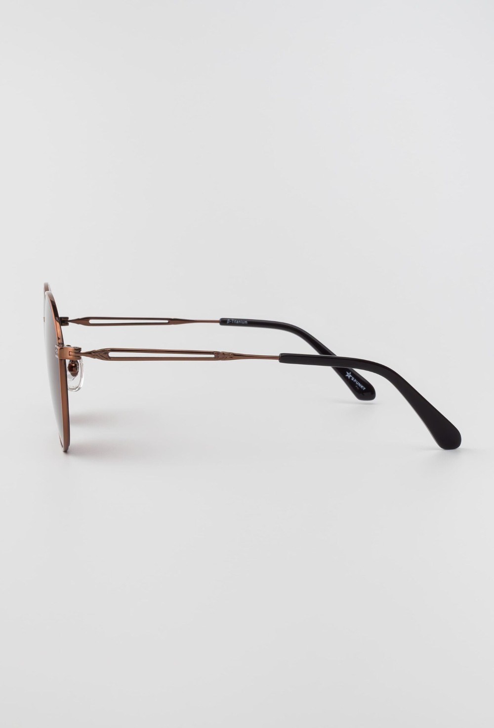 Очки ROUND 3 Brown - фото 101838