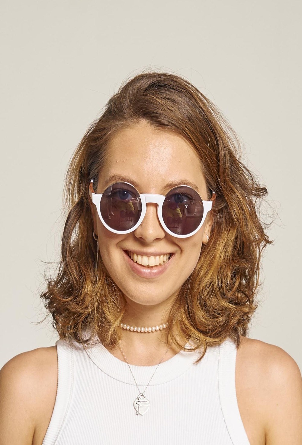 Очки SUN 6 White - фото 102123