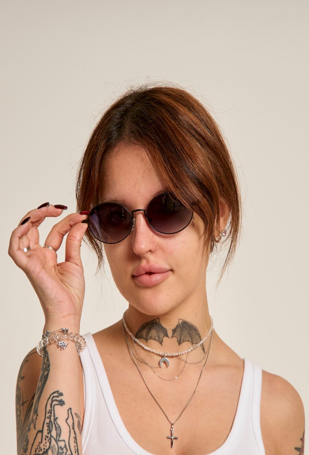 Очки OVAL Black - фото 102172