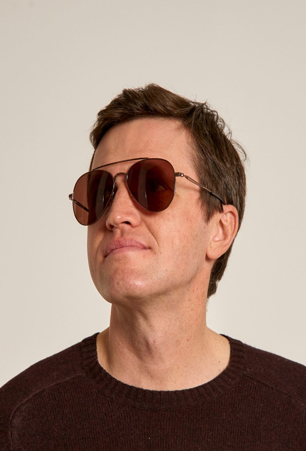 Очки AVIATION Brown - фото 102227