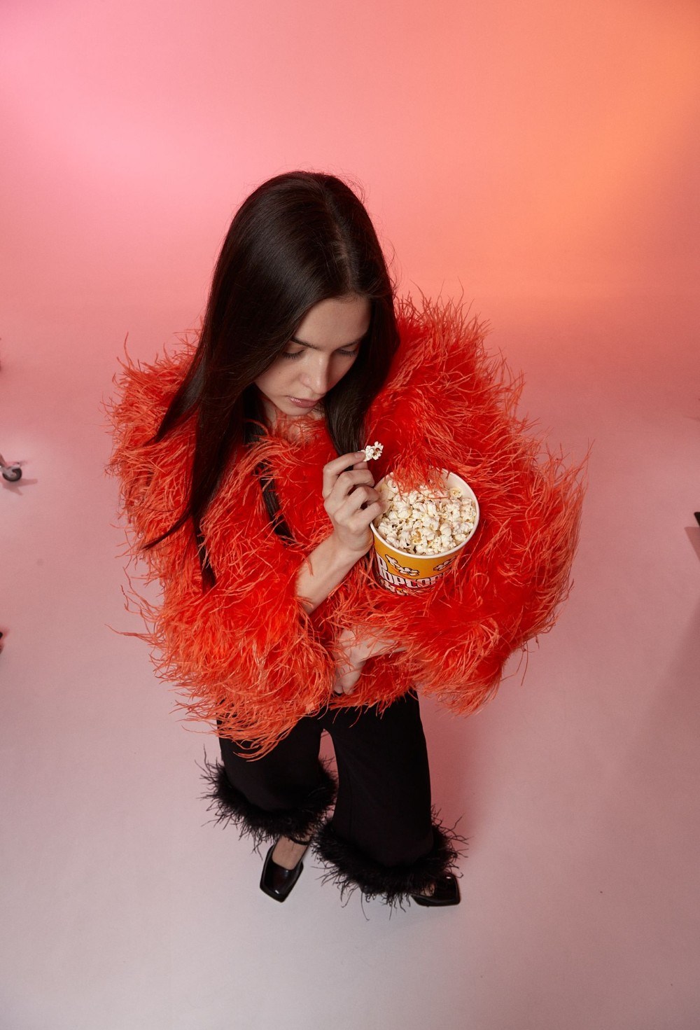 Жакет Feather „orange“ - фото 102386