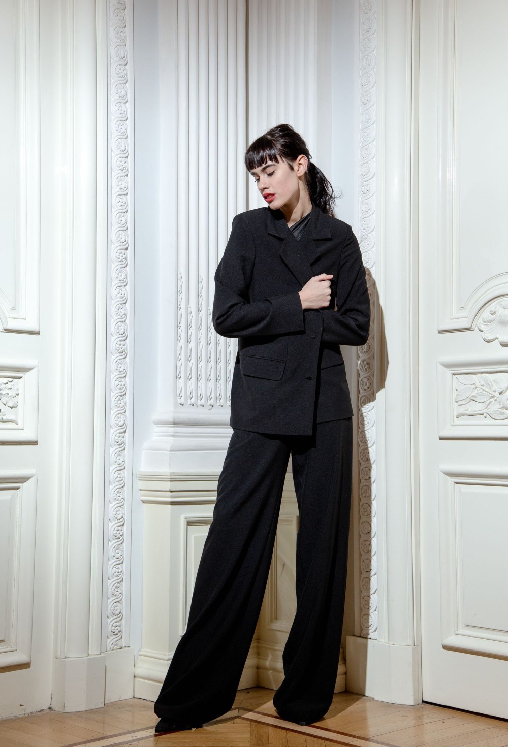 Однобортный жакет “BLACK TIE” - фото 102457