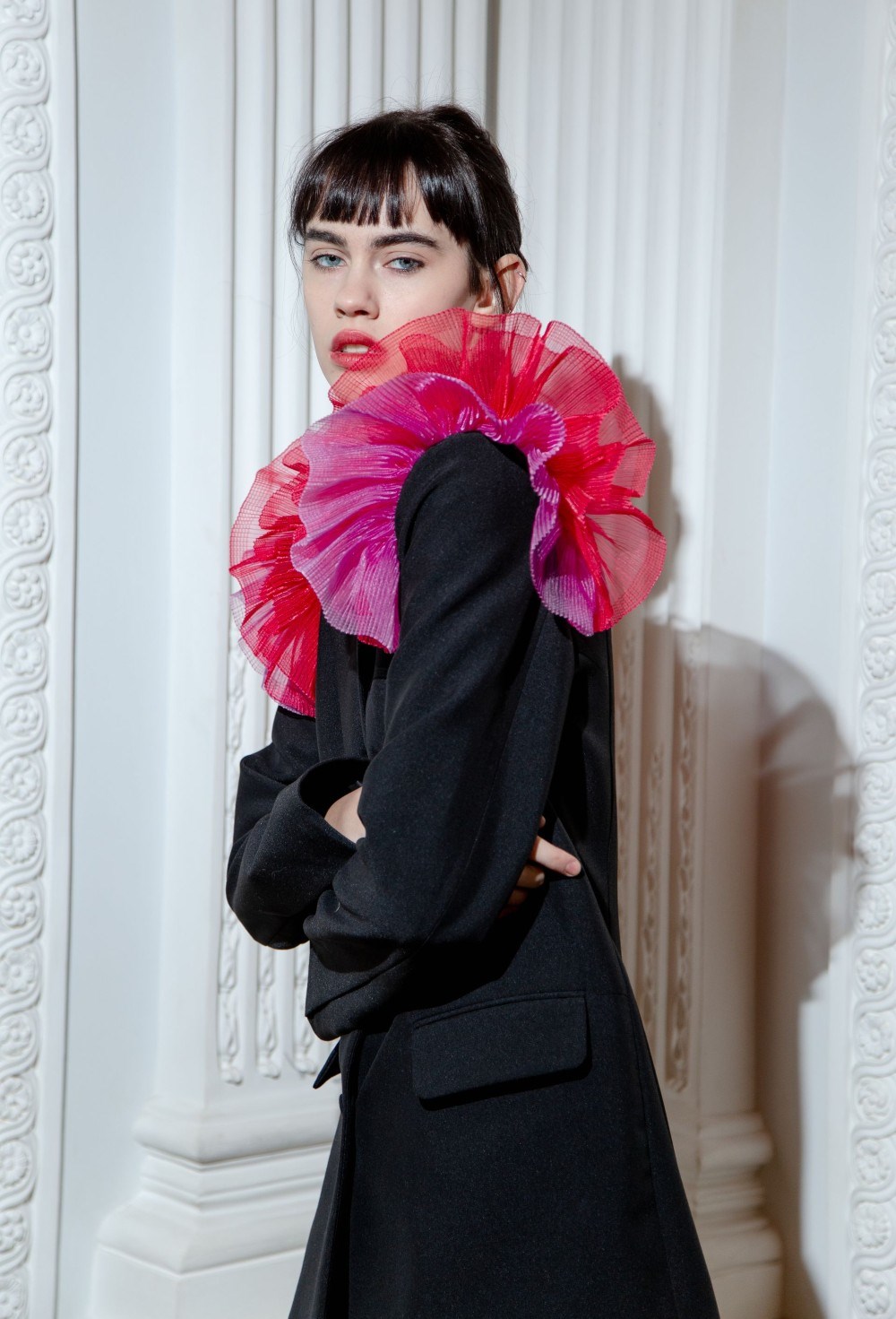 Однобортный жакет “BLACK TIE” - фото 102464