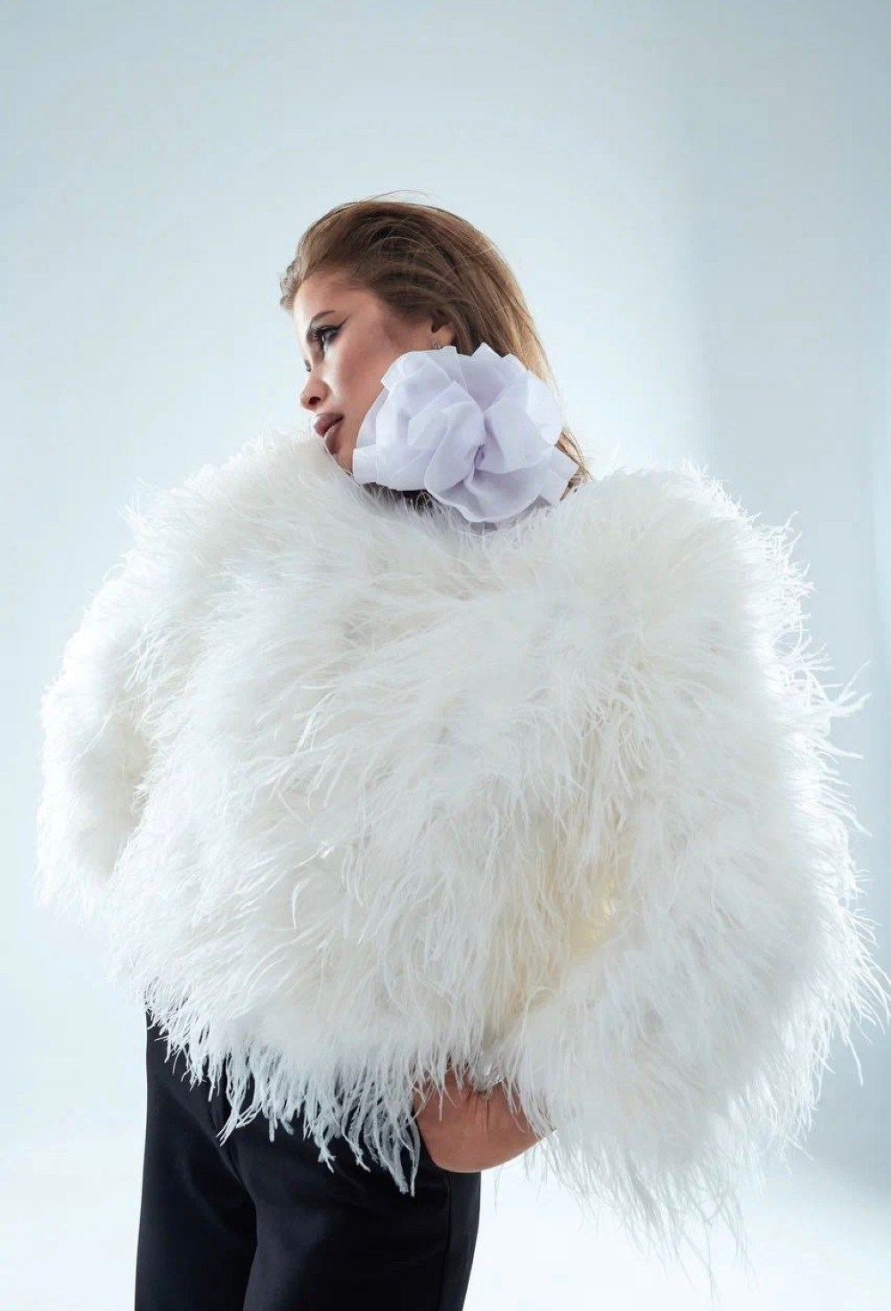 Пальто „White Swan” - фото 102475