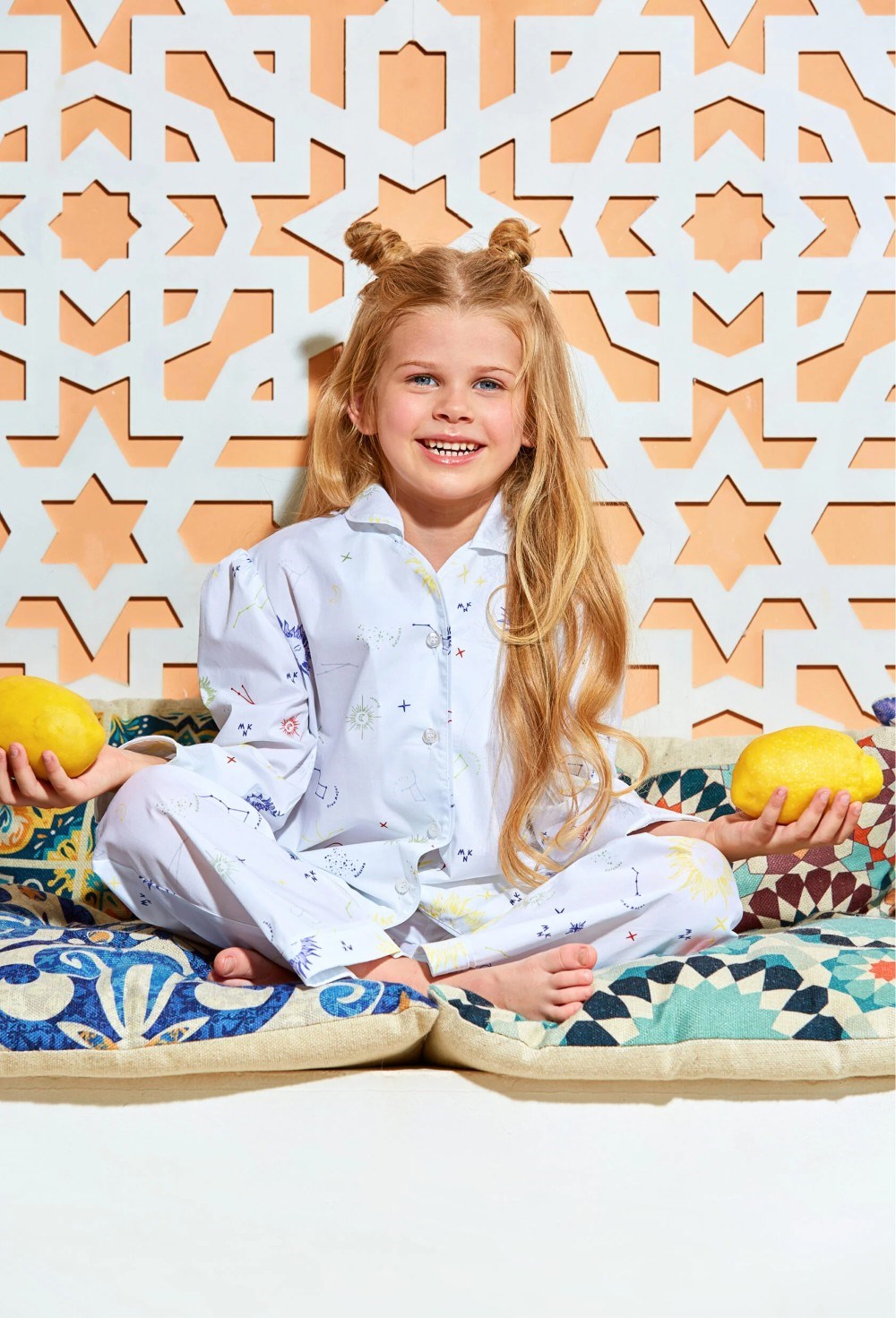 Пижама "Белый космос" - фото 102898