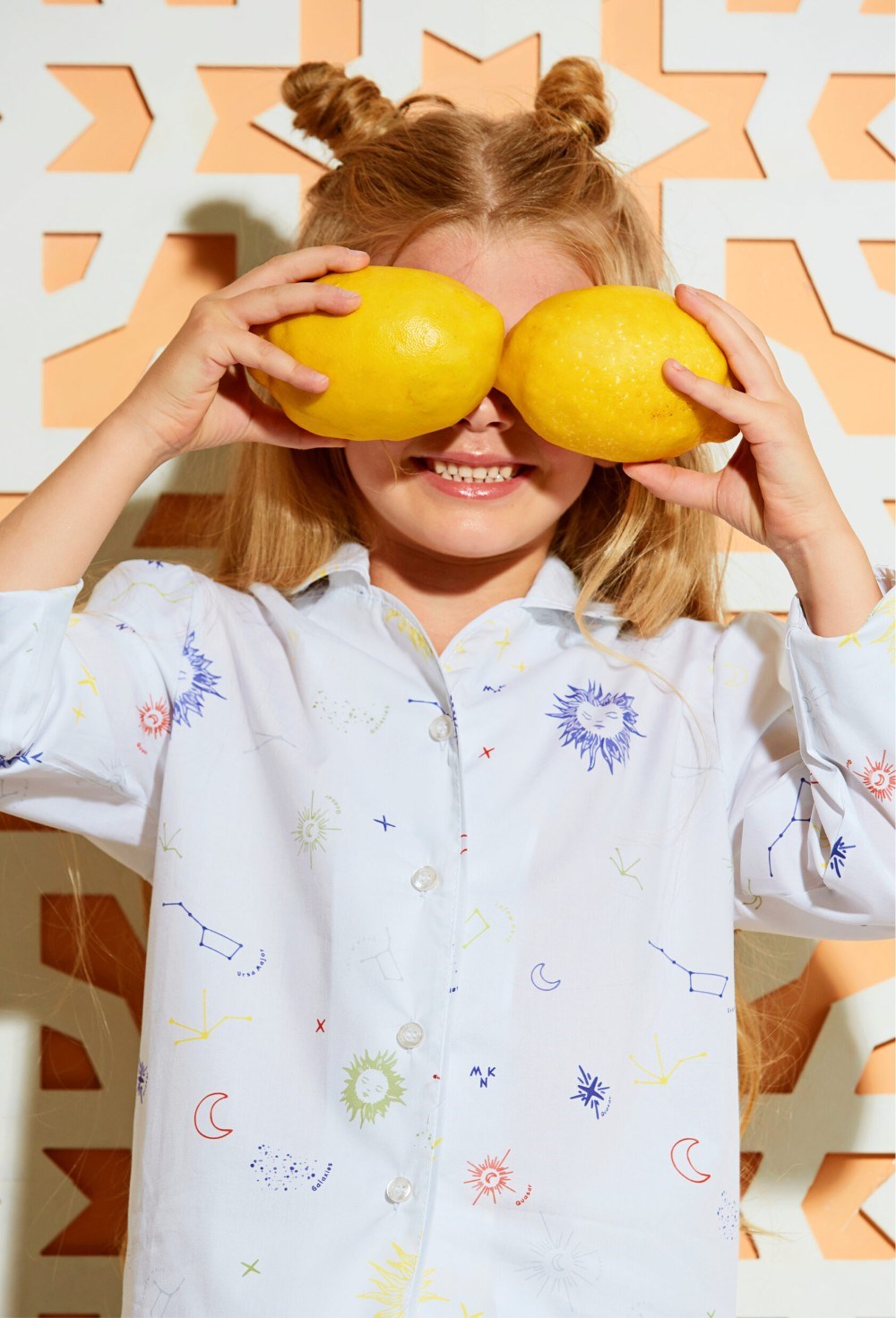 Пижама "Белый космос" - фото 102900