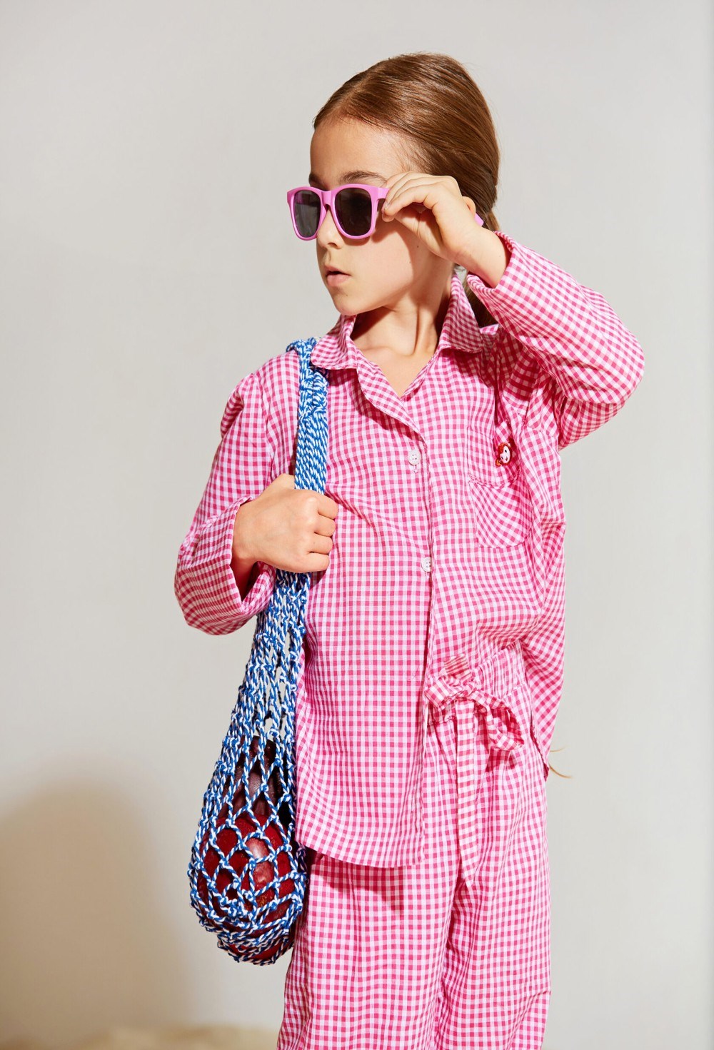 Пижама в клетку - фото 102907