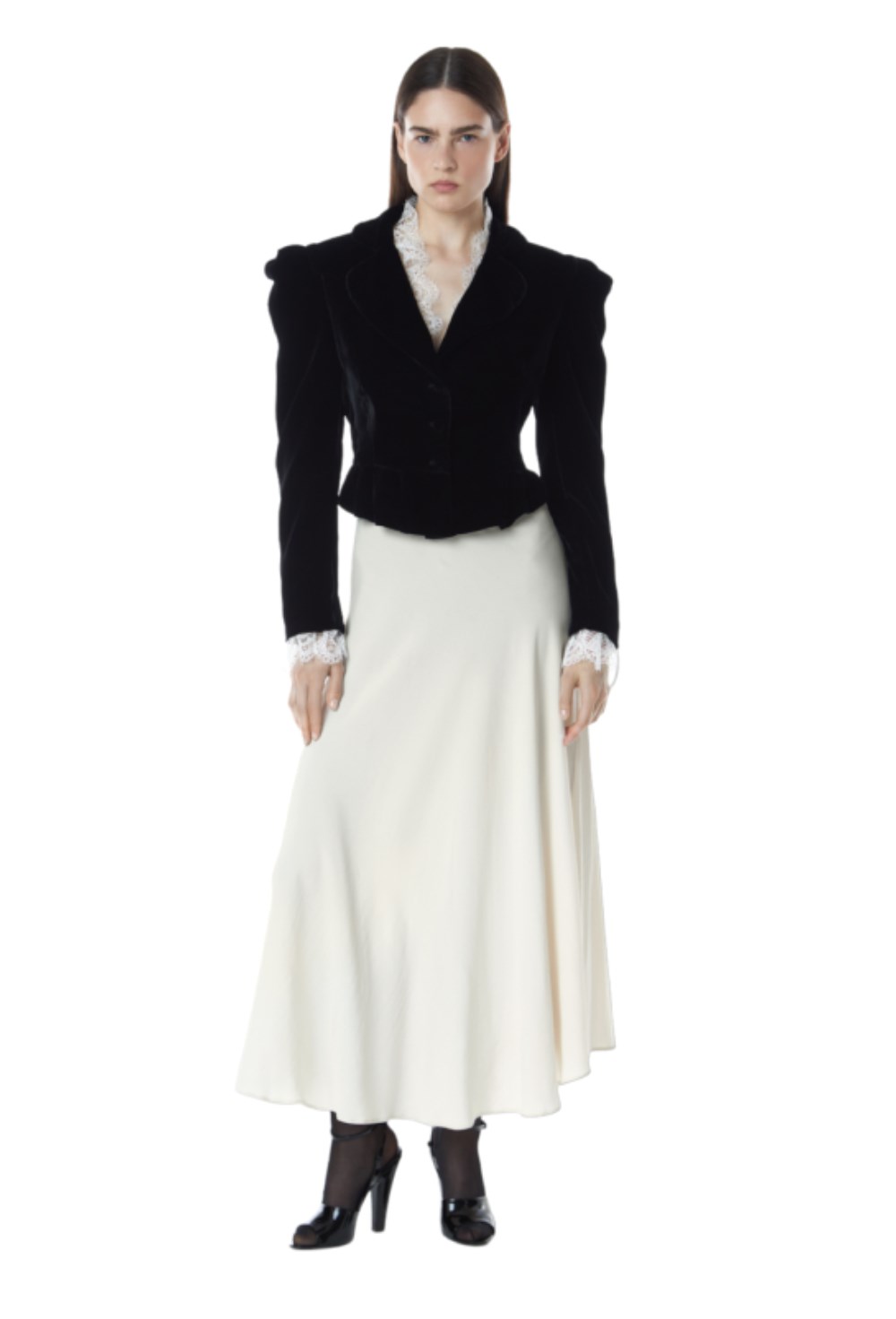 Пиджак викторианский из бархата - фото 102972