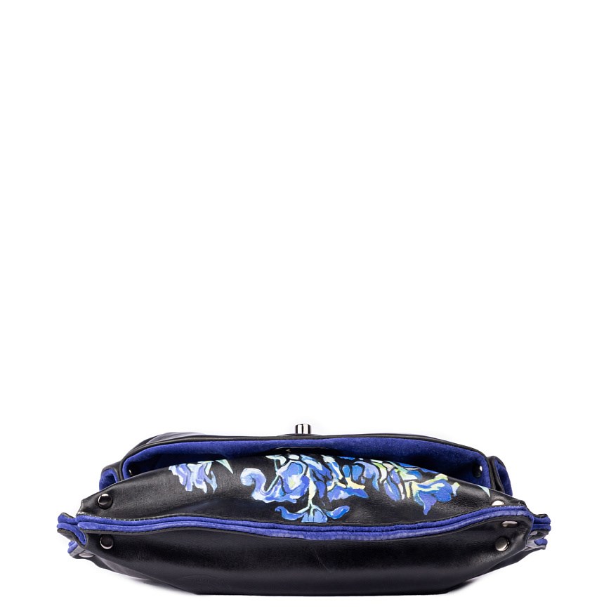 Клатч Нидзё "Ирисы Ван Гога в чёрном" - фото 103168