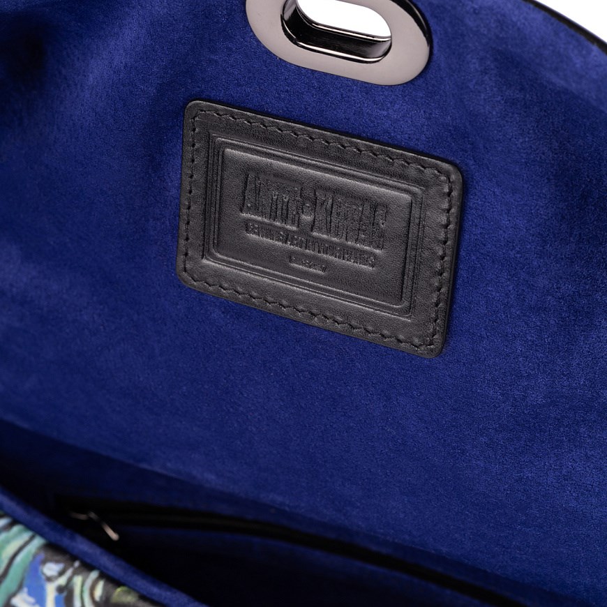 Клатч Нидзё "Ирисы Ван Гога в чёрном" - фото 103170