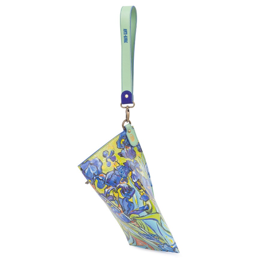 Клатч Комета "Ирисы для Mrs. Van Gogh" - фото 103232