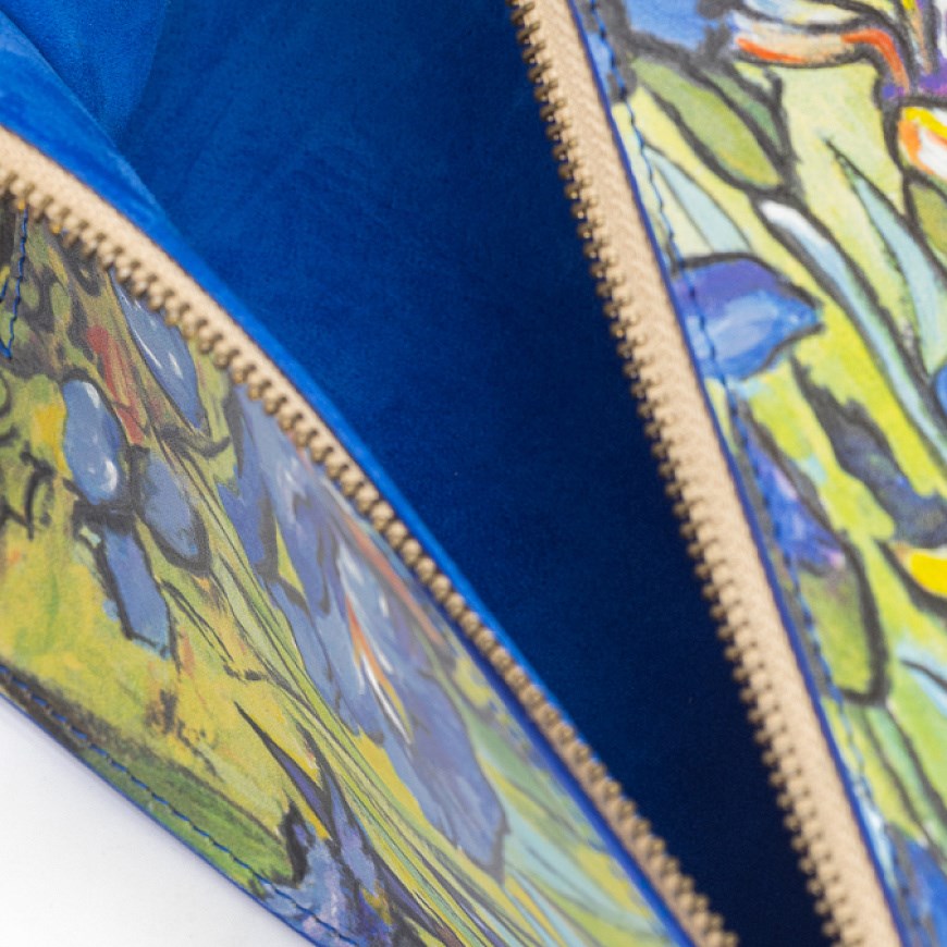 Клатч Комета "Ирисы для Mrs. Van Gogh" - фото 103233