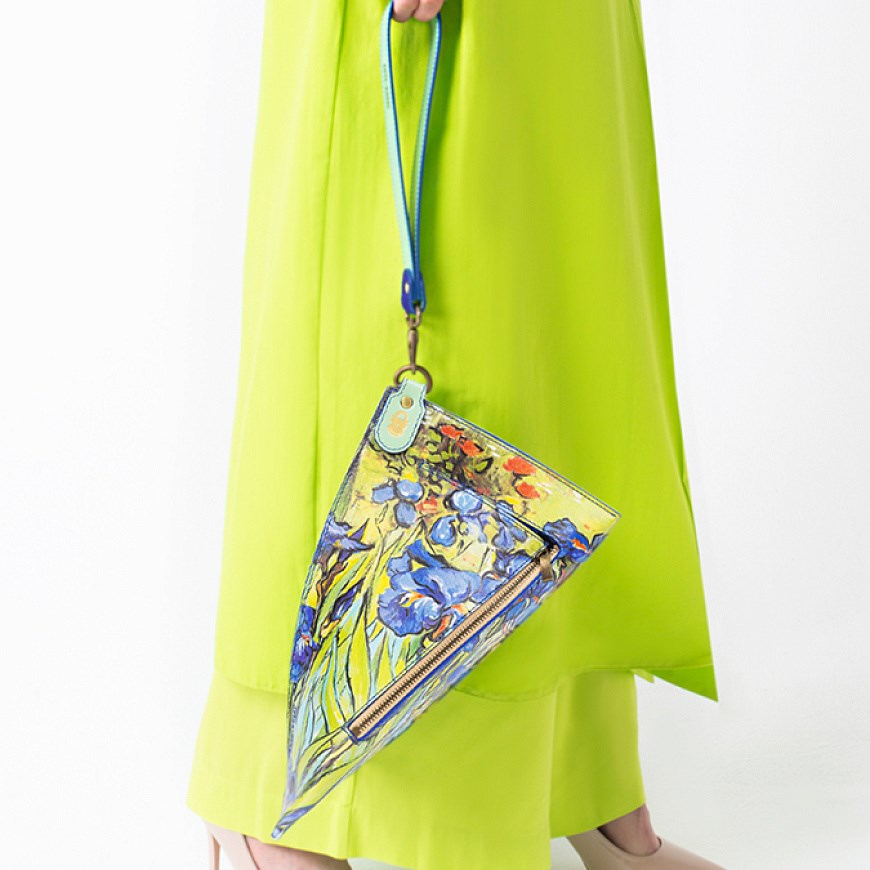 Клатч Комета "Ирисы для Mrs. Van Gogh" - фото 103235