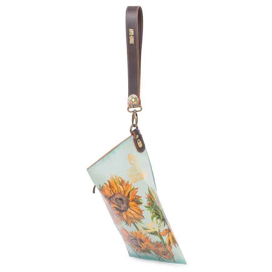 Клатч Комета "Подсолнухи для Mrs. Van Gogh" - фото 103237