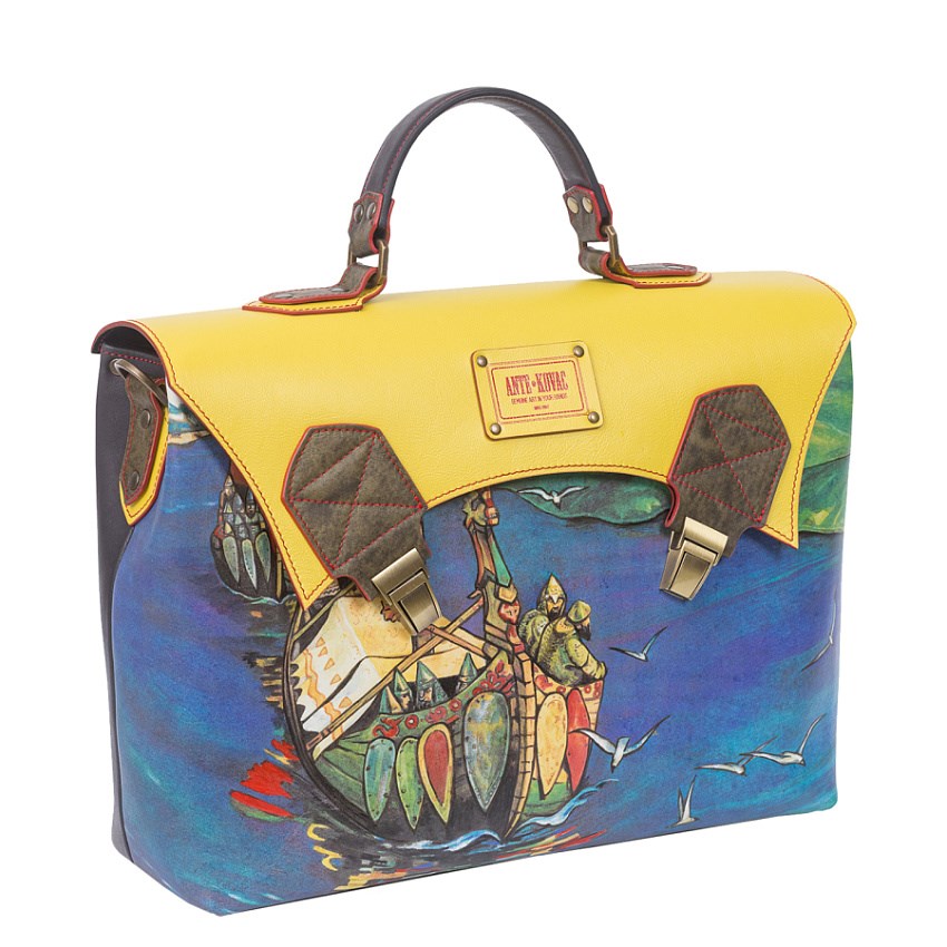 Портфель горизонтальный "Заморские гости" - фото 103388