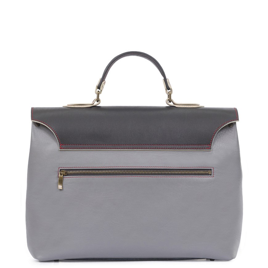 Портфель горизонтальный "Человек в котелке" - фото 103416