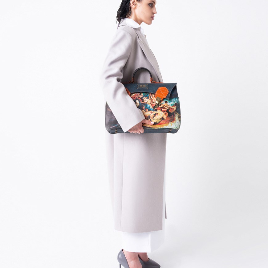 Портфель горизонтальный "Чудо спасения в шторм" - фото 103436