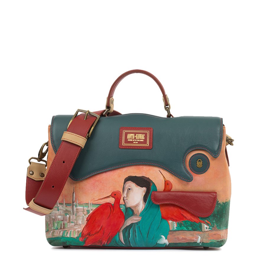 Портфель Voyage "Девушка с ибисами" - фото 103447