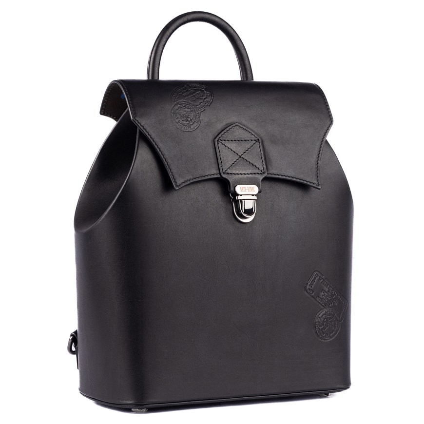 Рюкзак Сити "Ирисы в чёрном" - фото 103504