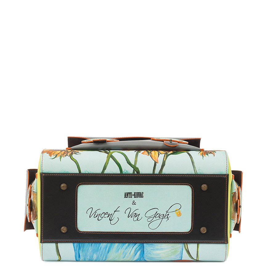 Саквояж 35 "Подсолнухи для Mrs. Van Gogh" - фото 103632