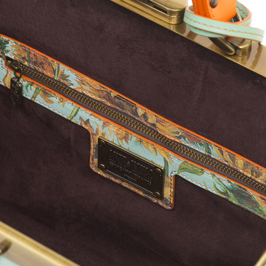 Саквояж 35 "Подсолнухи для Mrs. Van Gogh" - фото 103635