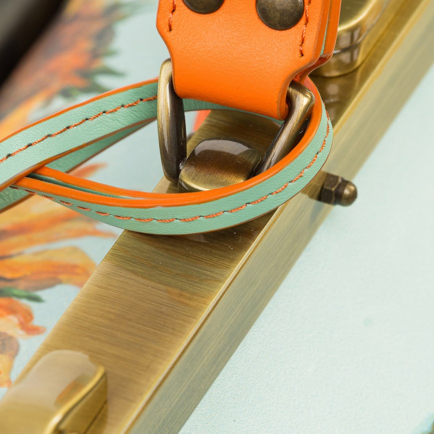 Саквояж 35 "Подсолнухи для Mrs. Van Gogh" - фото 103637