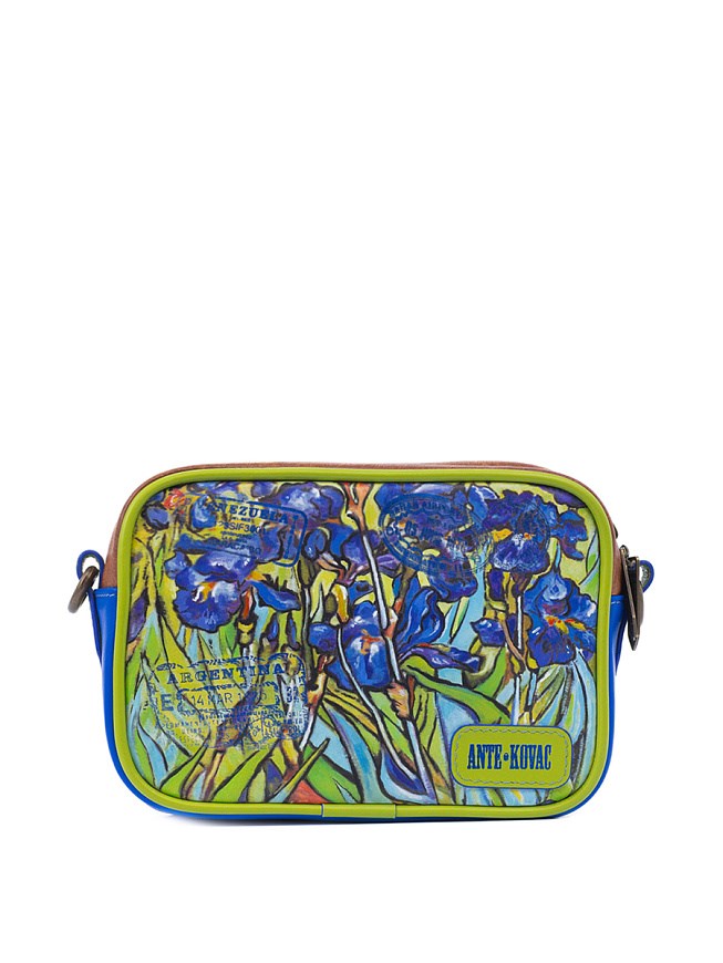 Сумка Mini bag "Ирисы для Mrs. Van Gogh" - фото 103651