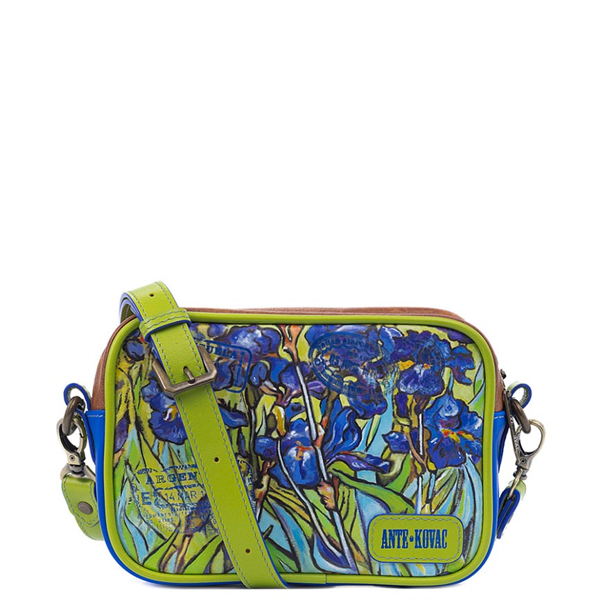 Сумка Mini bag "Ирисы для Mrs. Van Gogh" - фото 103654