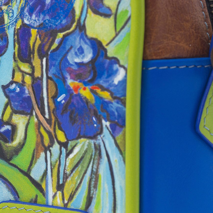 Сумка Mini bag "Ирисы для Mrs. Van Gogh" - фото 103655