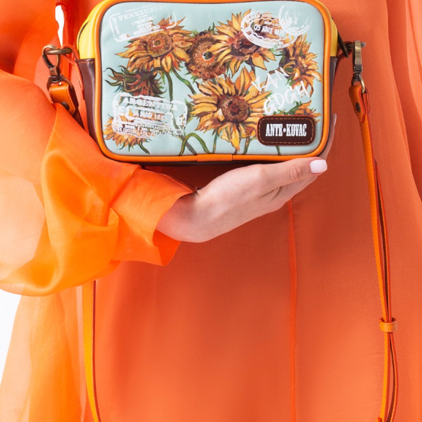 Сумка Mini bag "Подсолнухи для Mrs. Van Gogh" - фото 103661