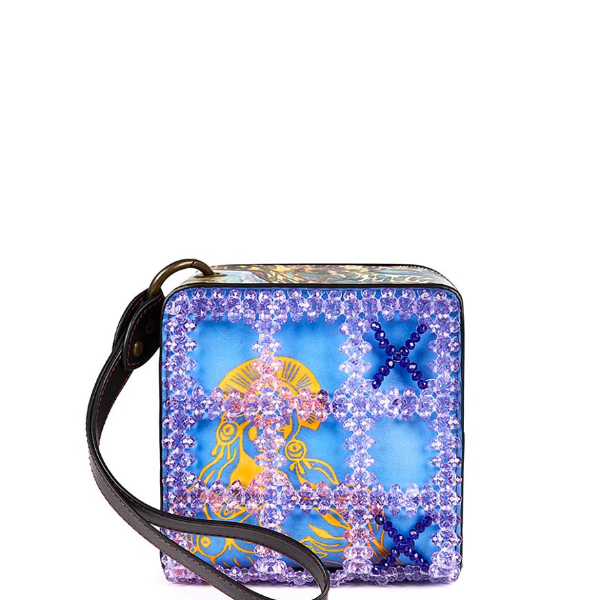 Сумка куб "Алконост и Сирин" - фото 103713