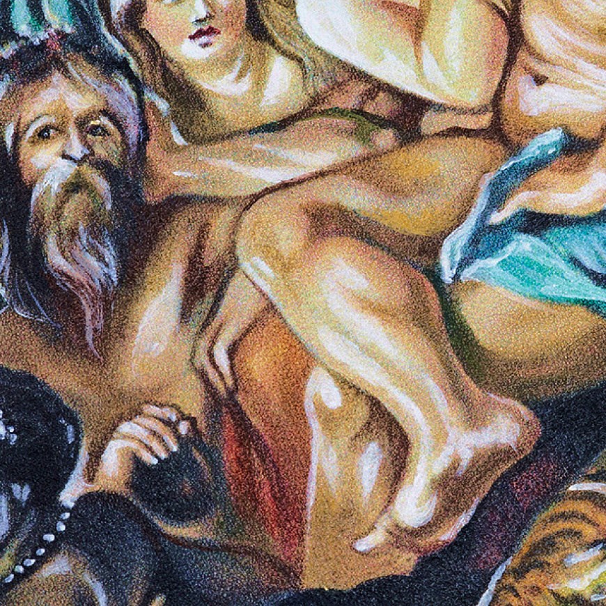 Сумка куб "Четыре стороны света" - фото 103721