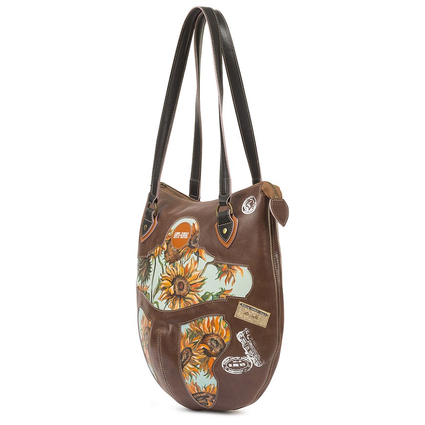 Сумка №19 "Подсолнухи для Mrs. Van Gogh" - фото 103822