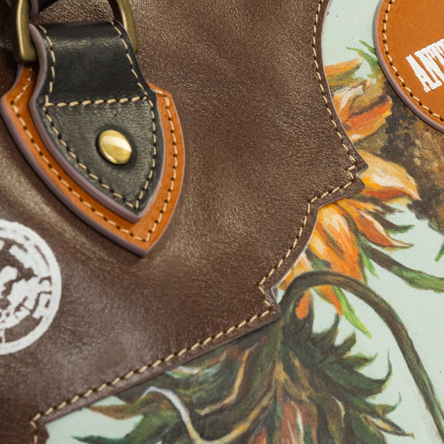 Сумка №19 "Подсолнухи для Mrs. Van Gogh" - фото 103824