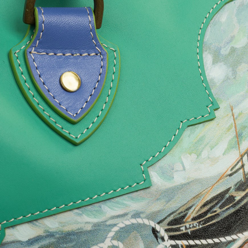 Сумка №19 "Рыбацкие лодки" - фото 103830